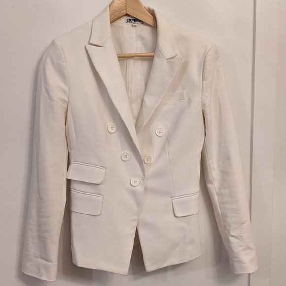 Express White Blazer - Picture 1 of 4
